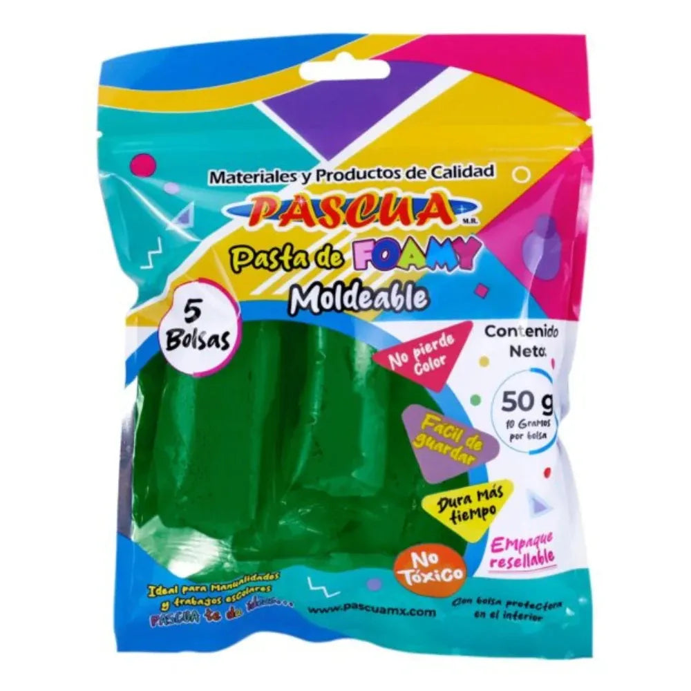 Foamy Moldeable Verde Pascua