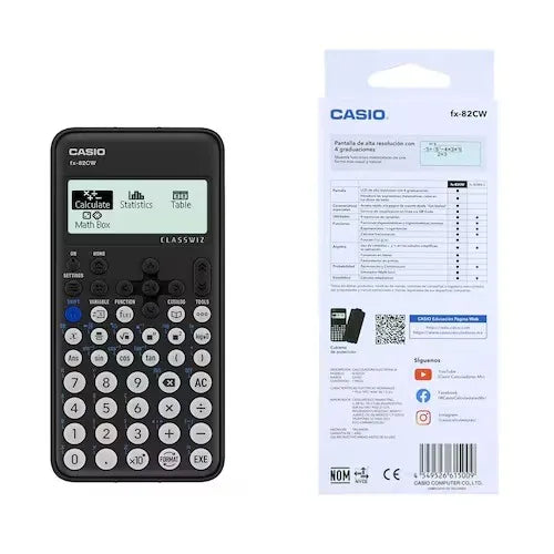 Calculadora Científica Fx-82 Cw Casio