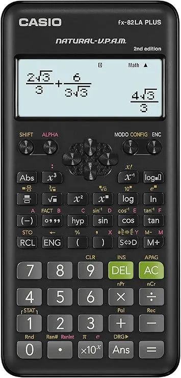 Calculadora Científica Fx-82 La Plus 2nd Edition Casio