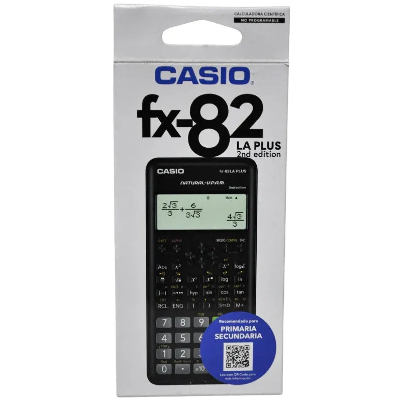 Calculadora Científica Fx-82 La Plus 2nd Edition Casio