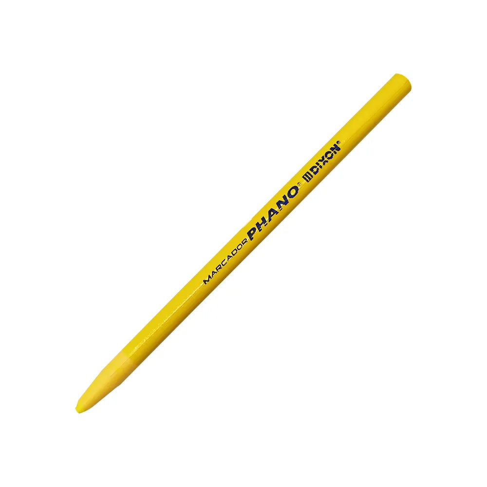 Marcador De Cera Dixon Phano Amarillo