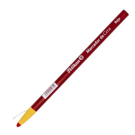 Marcador De Cera Pelikan Rojo