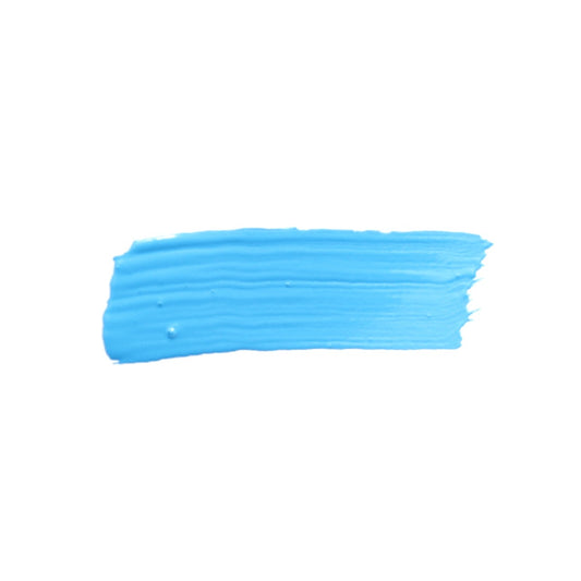 Caja De Pintura Acrílica Politec Azul Celeste 313 / 100 Ml / 6 Piezas