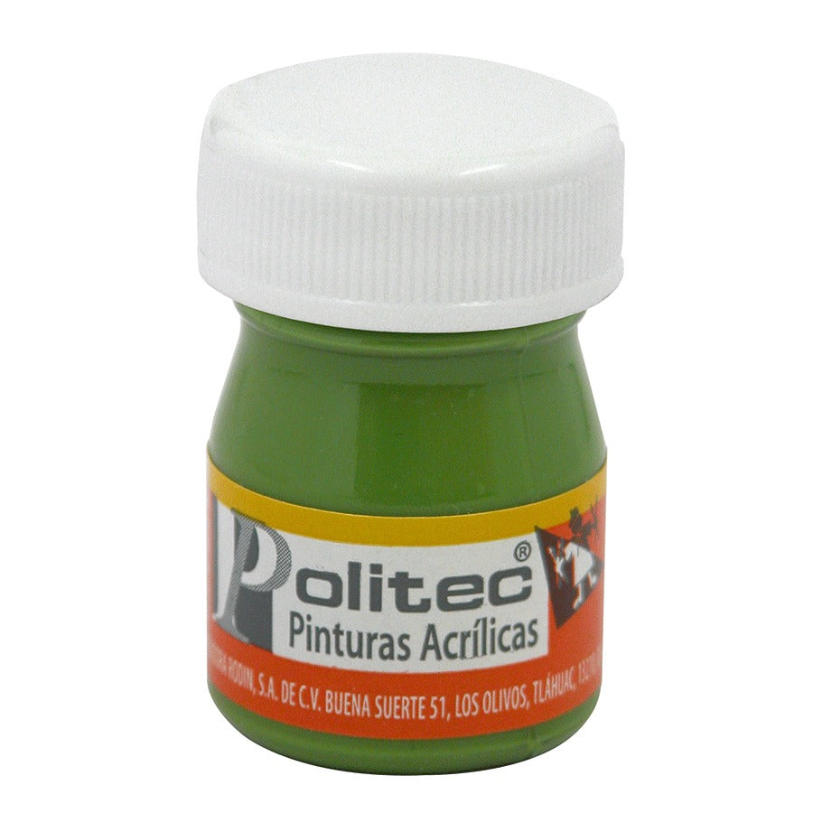 Pintura politec acrilica verde #1