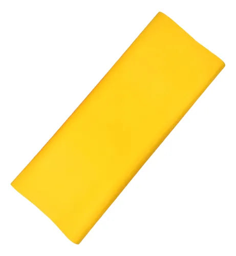 1 pliego de papel china amarillo mango