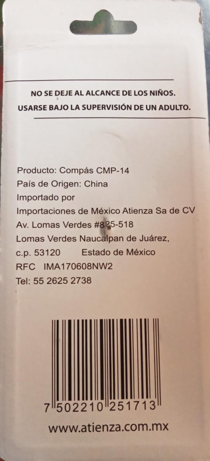 1 compás de precision 14 cm ATIENZA