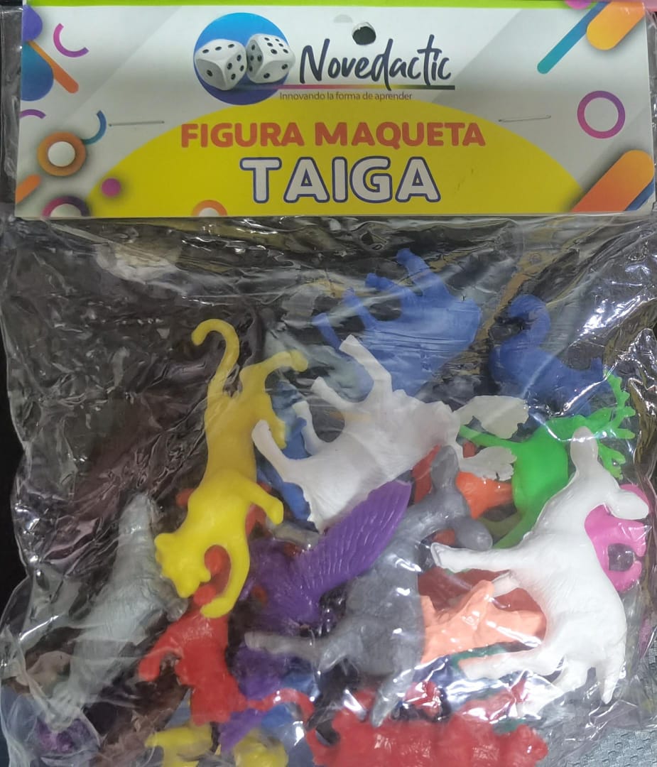 figuras de animales para maqueta (taiga) Novedactic