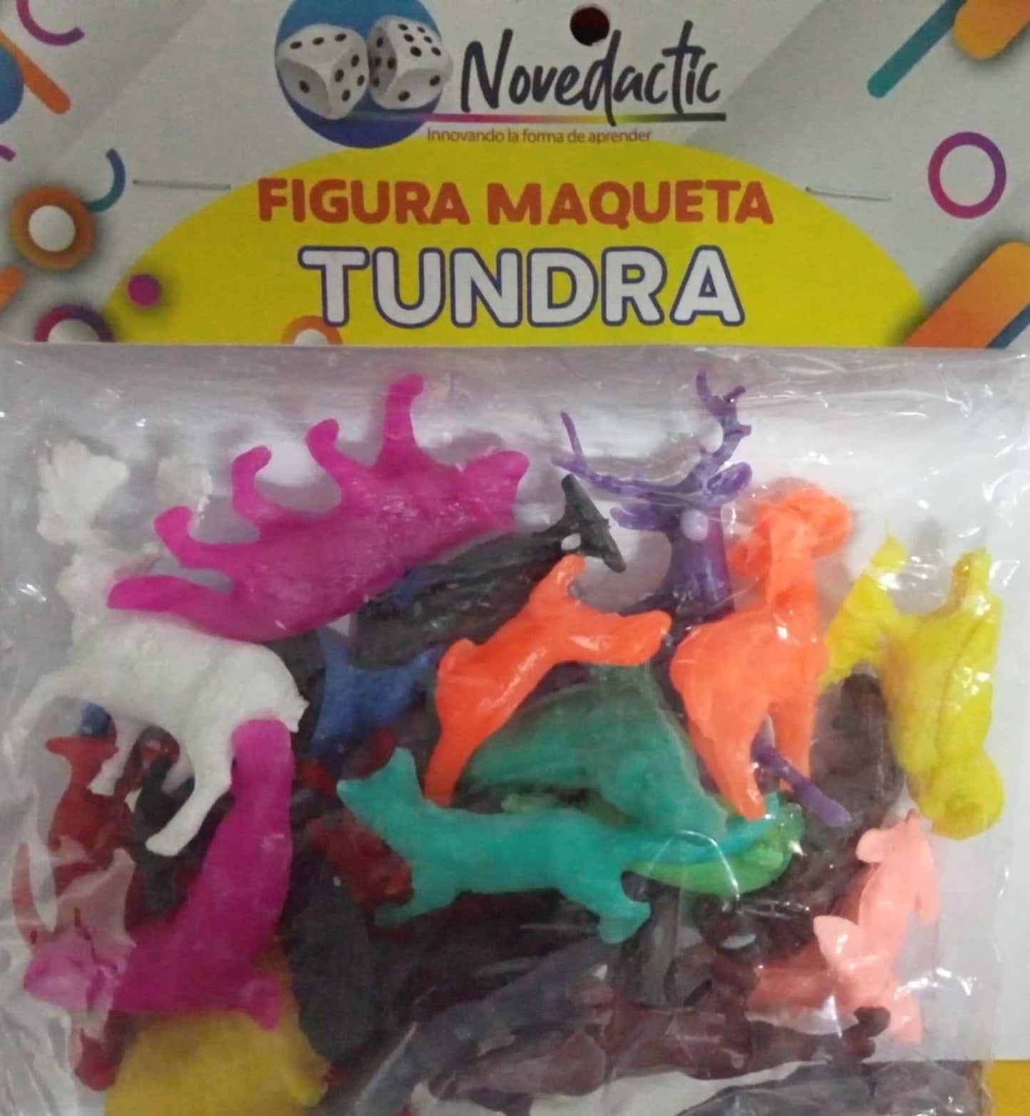 figuras para maqueta de animales (tundra) Novedactic