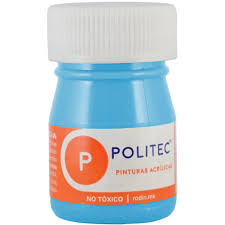 Pintura acrilica politec azul pastel 316