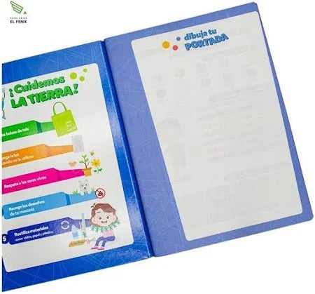 Cuaderno Norma Color 360 Cosido College 100 Hojas Doble Raya