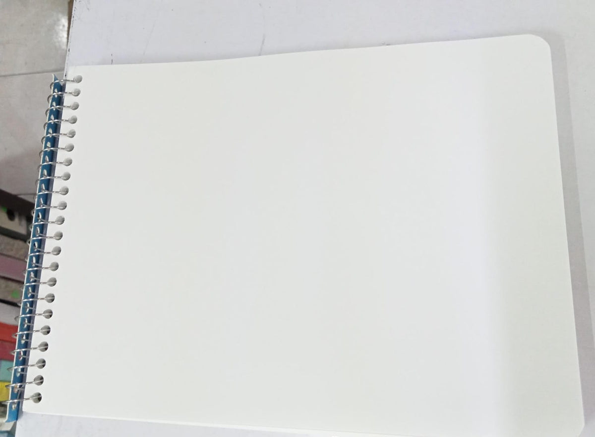 Cuaderno de un aro forma italiana blanco 100 hojas YUPPI