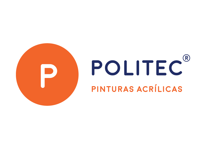Caja de Pintura Acrílica Politec Diamantada Rojo / 100ml / 6 piezas