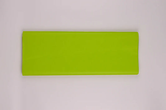 1 pliego de papel china verde manzana
