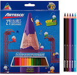 Colores C/24 Triangular Artesco