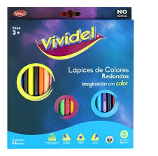 Colores Redondos C/36 VIVIDEL