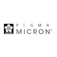 Set de estilografo con 6 piezas negro PIGMA MICRON