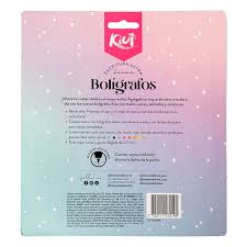 Boligrafos Noma Kiut Blister X 8 Col. Surtidos