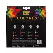 Lapices de colores norma linea premium c/24