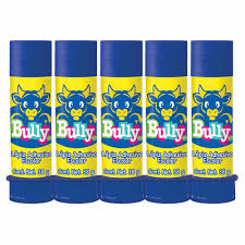Paq. de lapiz adhesivo 5 piezas con 38 g c/u BULLY