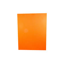 Foamy liso t/c naranja PASCUA