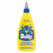 Pegamento blanco escolar 225 g BULLY
