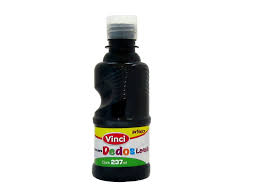 Pintura digital vinci lavable negra 237 ml /6