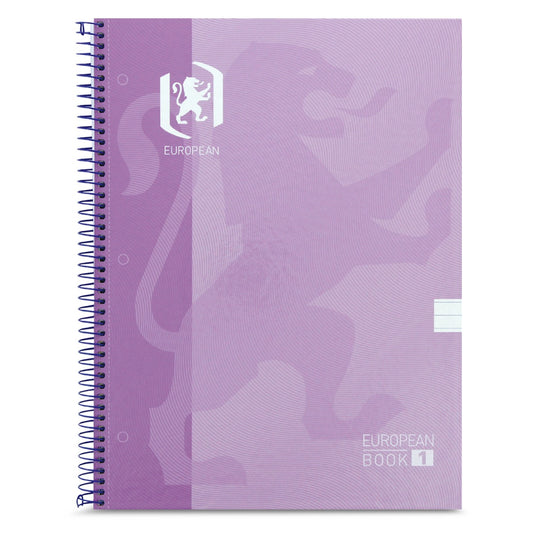 Cuaderno profesional pasta dura raya 120 hojas EUROPEAN