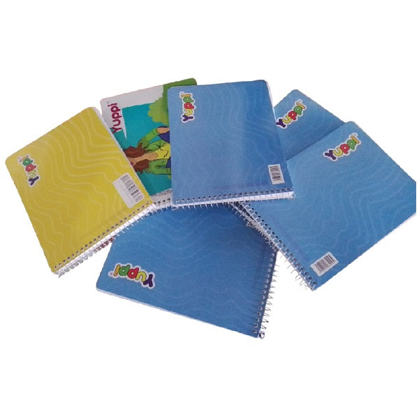 Cuaderno de un aro forma italiana blanco 100 hojas YUPPI