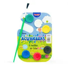 Acuarelas #6 Pastillas BACO