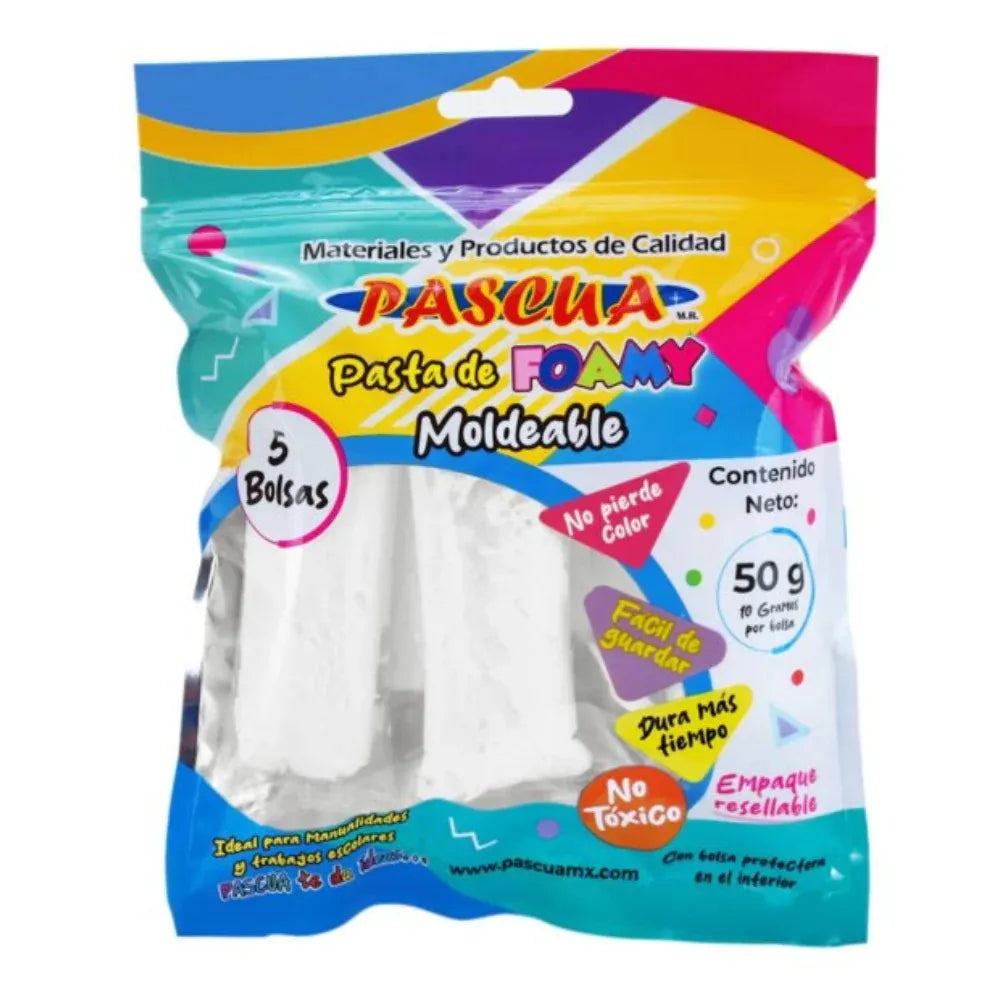 Foamy Moldeable Blanco Pascua