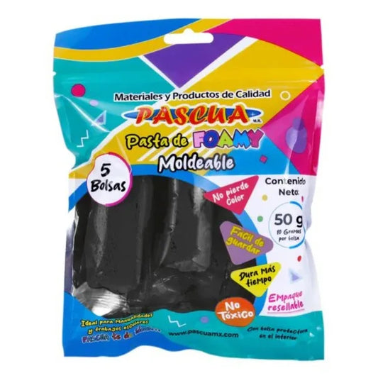 Foamy Moldeable Negro Pascua