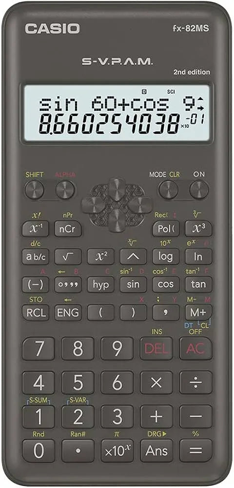Calculadora Científica Fx-82 Ms 2nd Edition Casio
