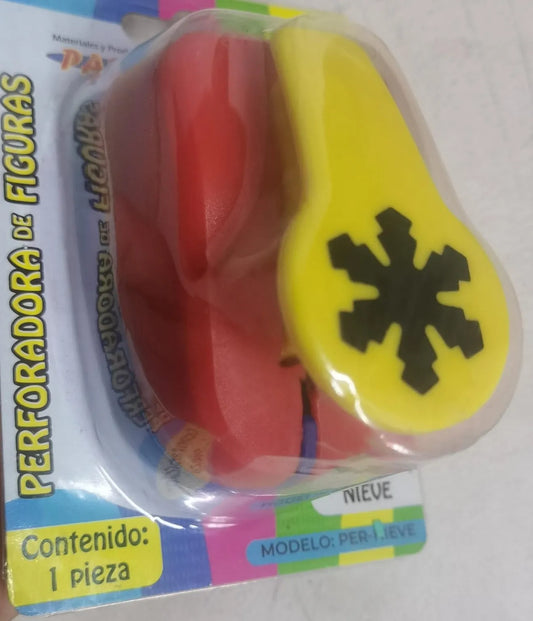 Perforadora De Figura Nieve Pascua