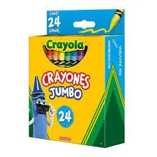 Crayones Jumbo  24 piezas  Marca Crayola