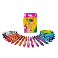 Crayones Triangulares Jumbo 24 piezas Marca Crayola