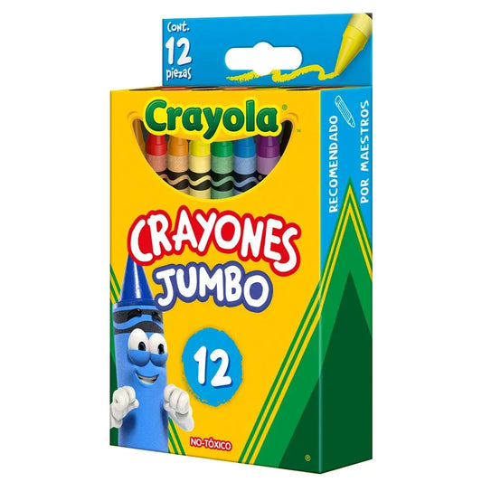 Crayones Jumbo 12 piezas Marca Crayola