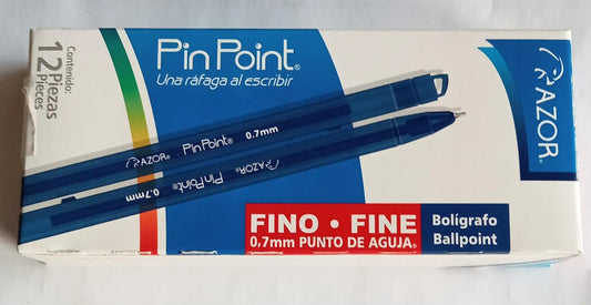 Boligrafos Pin Point C/12