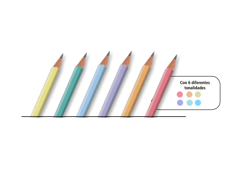 Lapiz Ticonderoga Dixon Hb2