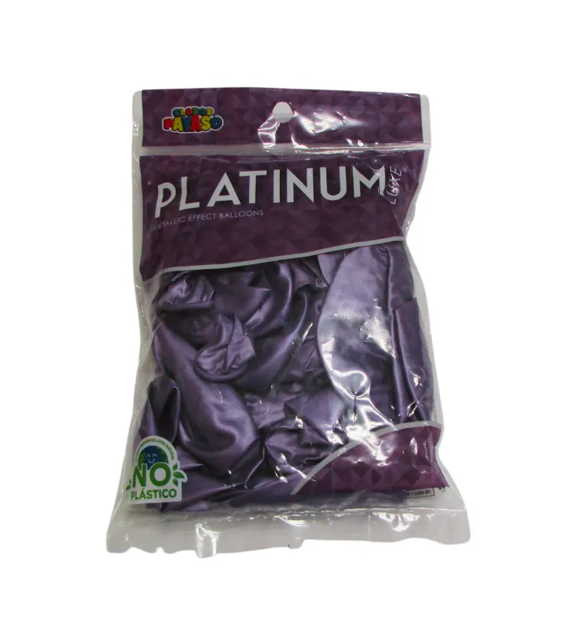 paquete de globos payaso platinum