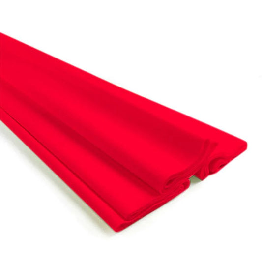 1 pliego de papel crepe Pingüino,rojo