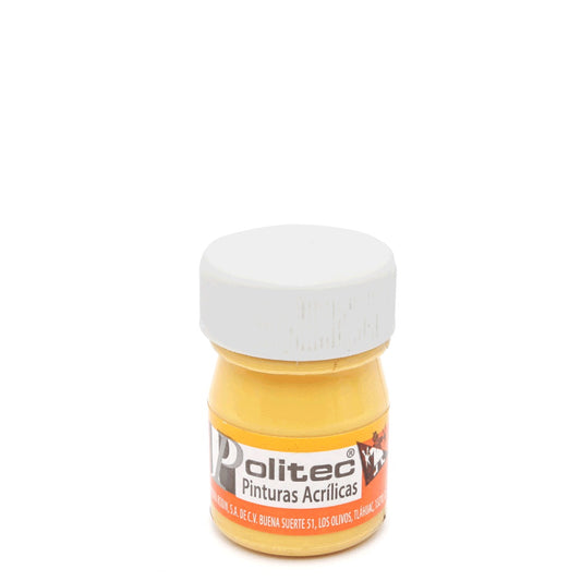 Pintura politec acrilica amarillo claro rodin #1