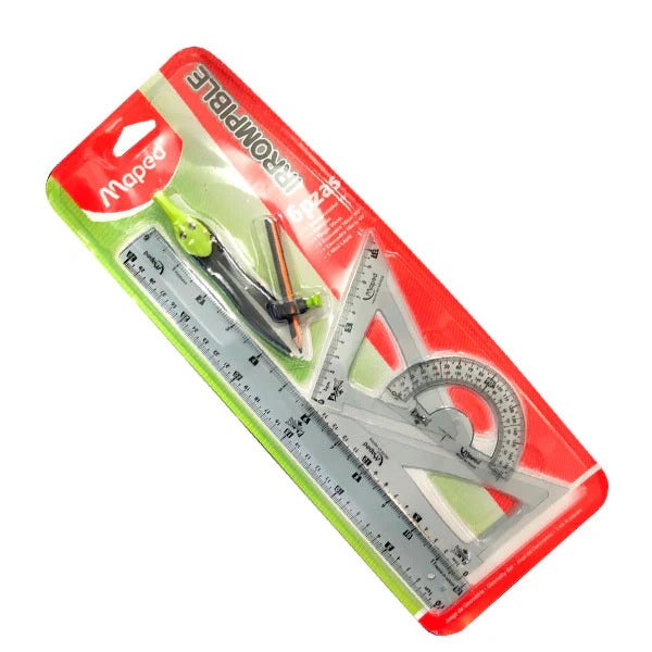 Juego geometrico irrompible de 6 piezas MAPED