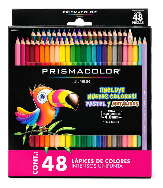 Colores Prismacolor® Junior, 48 Piezas Multicolor | Papelería Cascabelito