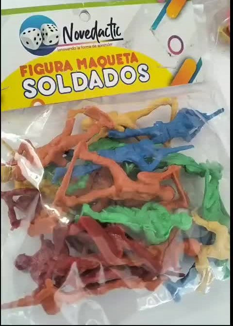 figuras de soldados para maqueta Novedactic