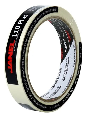 Cinta adhesiva masking JANEL 110 plus / 18 mm x 30 m /56