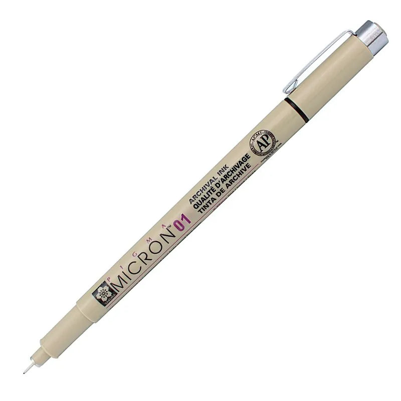 Estilografo tinta negra pigma micron sakura