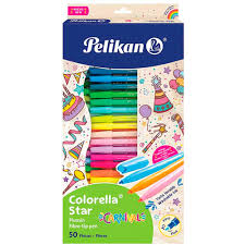 Plumín Colorella Star Pelikan 50 piezas