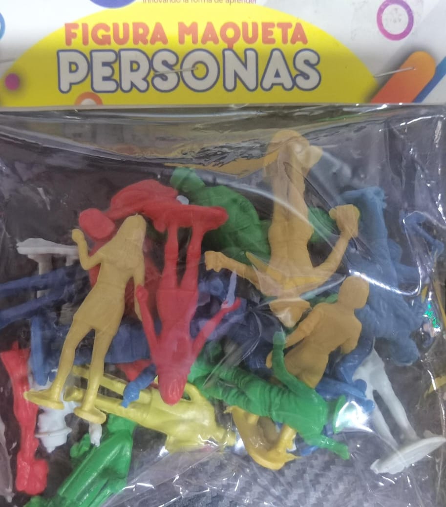 figuras de personas para maqueta Novedactic