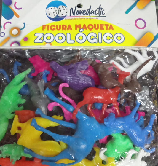 figuras de animales para maqueta (zoológico) Novedactic
