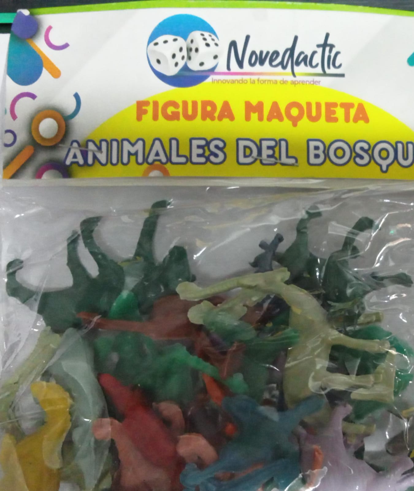 figura para maqueta de animales del bosque Novedactic